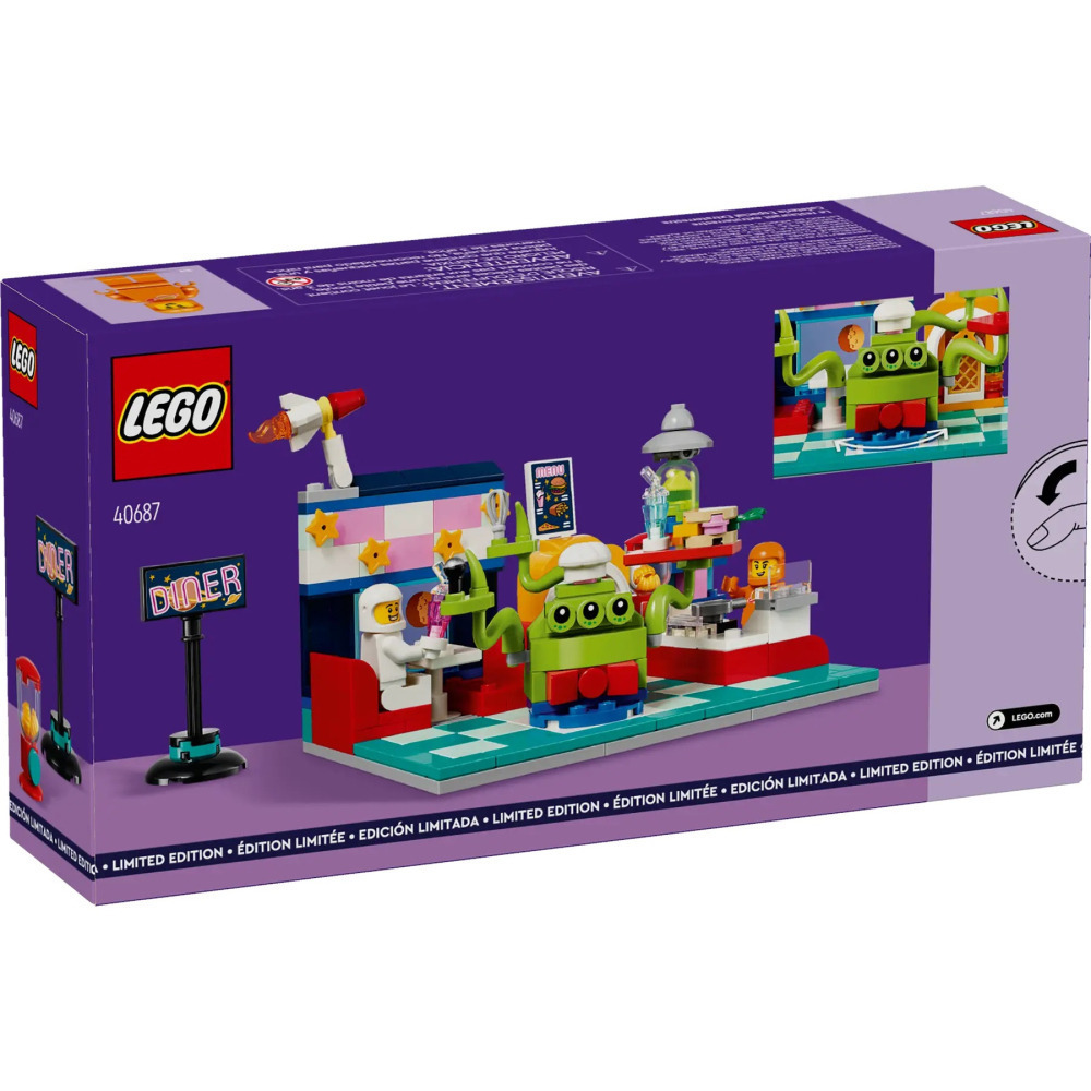 【真心玩】 LEGO 40687 其他 外星太空餐館 Alien Space Diner 現貨 高雄-細節圖3