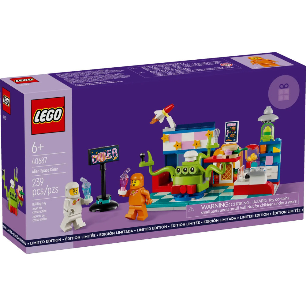 【真心玩】 LEGO 40687 其他 外星太空餐館 Alien Space Diner 現貨 高雄-細節圖2