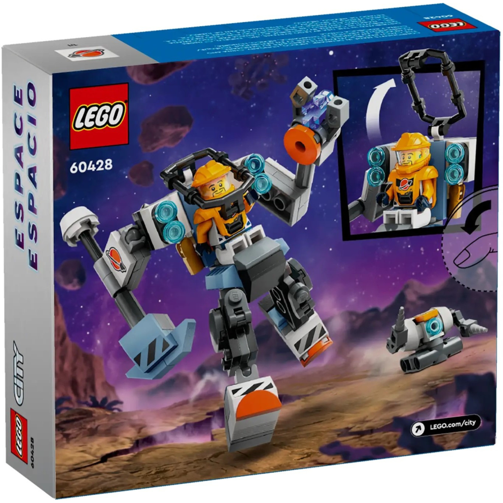 【真心玩】 LEGO 60428 城市 太空工程機械人 Space Construction Mech 現貨 高雄-細節圖4