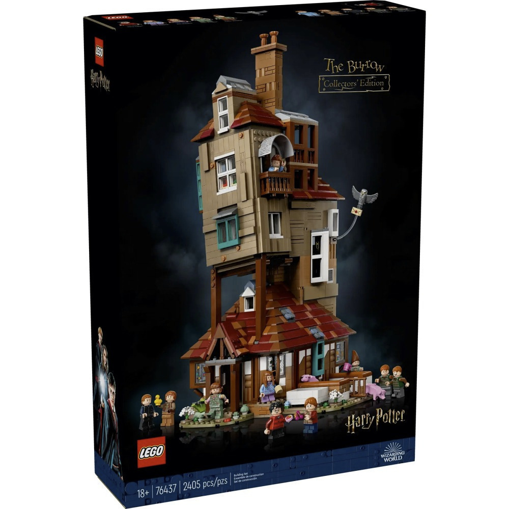 【真心玩】 樂高 LEGO 76437 哈利波特 榮恩衛斯理的家 The Burrow 現貨 高雄-細節圖2