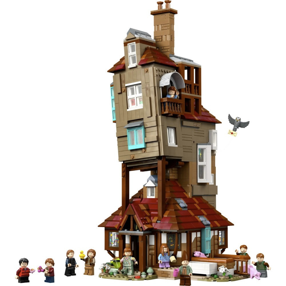 【真心玩】 樂高 LEGO 76437 哈利波特 榮恩衛斯理的家 The Burrow 現貨 高雄-細節圖8