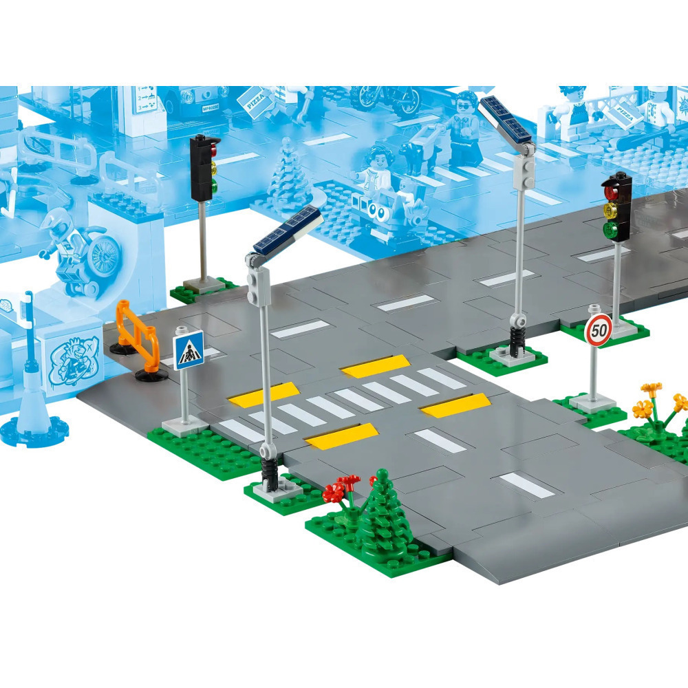【真心玩】 樂高 LEGO 60304 城市 道路底板(斑馬線 道路底板) 現貨 高雄-細節圖9