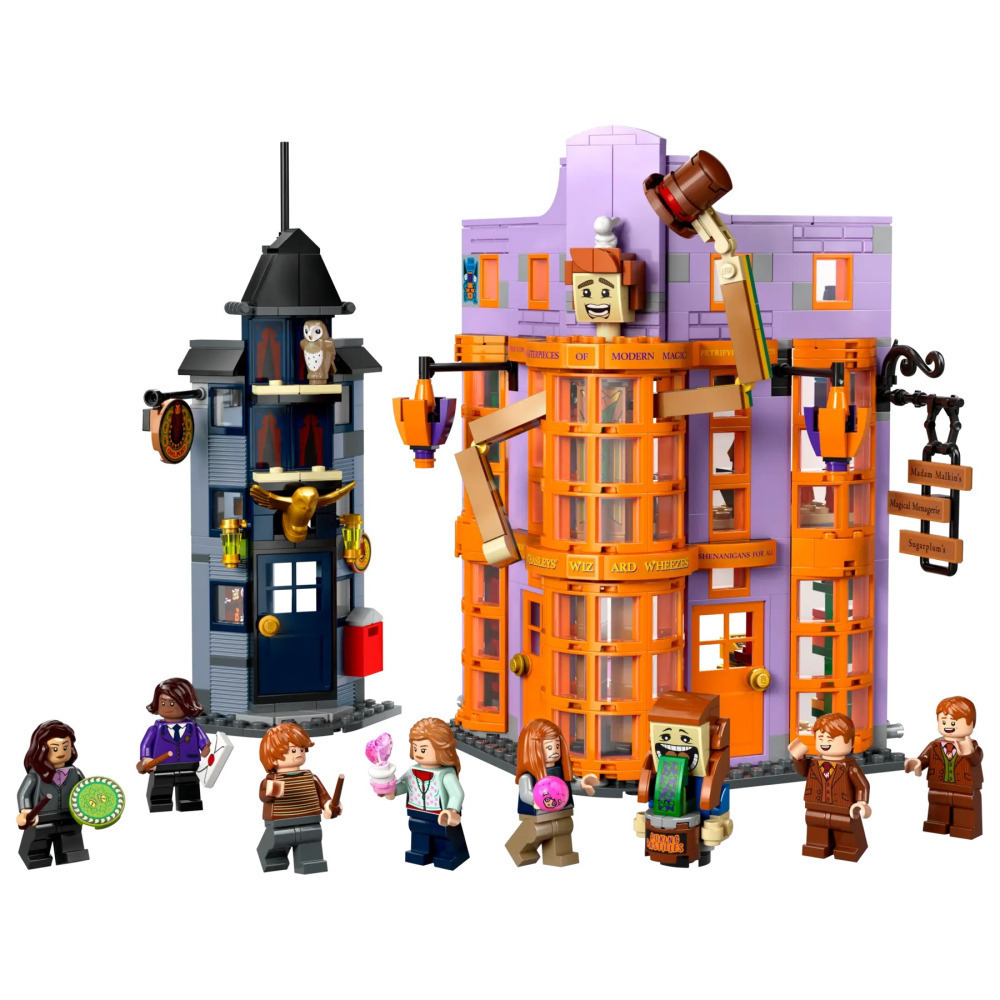 【真心玩】 樂高 LEGO 76422 哈利波特 斜角巷衛氏巫師法寶店 現貨 高雄-細節圖2