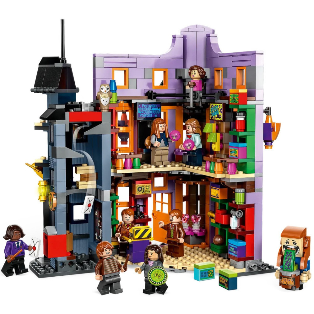 【真心玩】 樂高 LEGO 76422 哈利波特 斜角巷衛氏巫師法寶店 現貨 高雄-細節圖3
