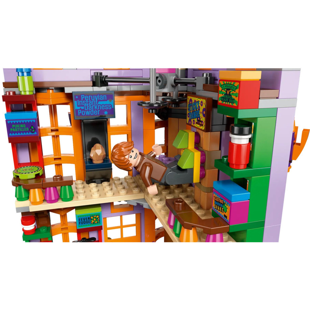 【真心玩】 樂高 LEGO 76422 哈利波特 斜角巷衛氏巫師法寶店 現貨 高雄-細節圖4