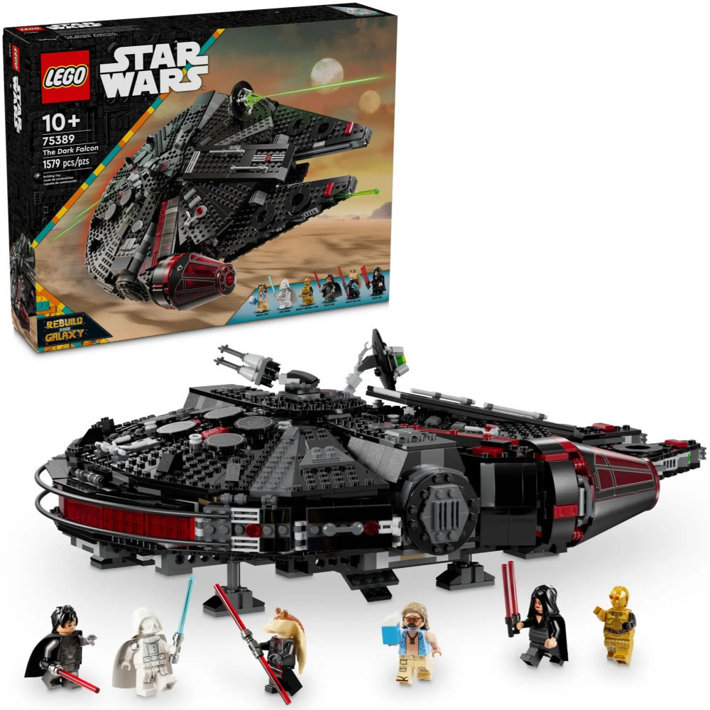 【真心玩】 LEGO 75389 星際大戰 黑千年鷹號 The Dark Falcon 現貨 高雄-細節圖4