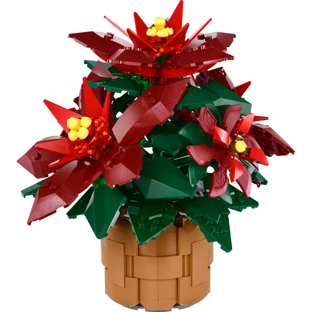 【真心玩】 LEGO 10370 Icons 植物 聖誕紅  現貨 高雄-細節圖3