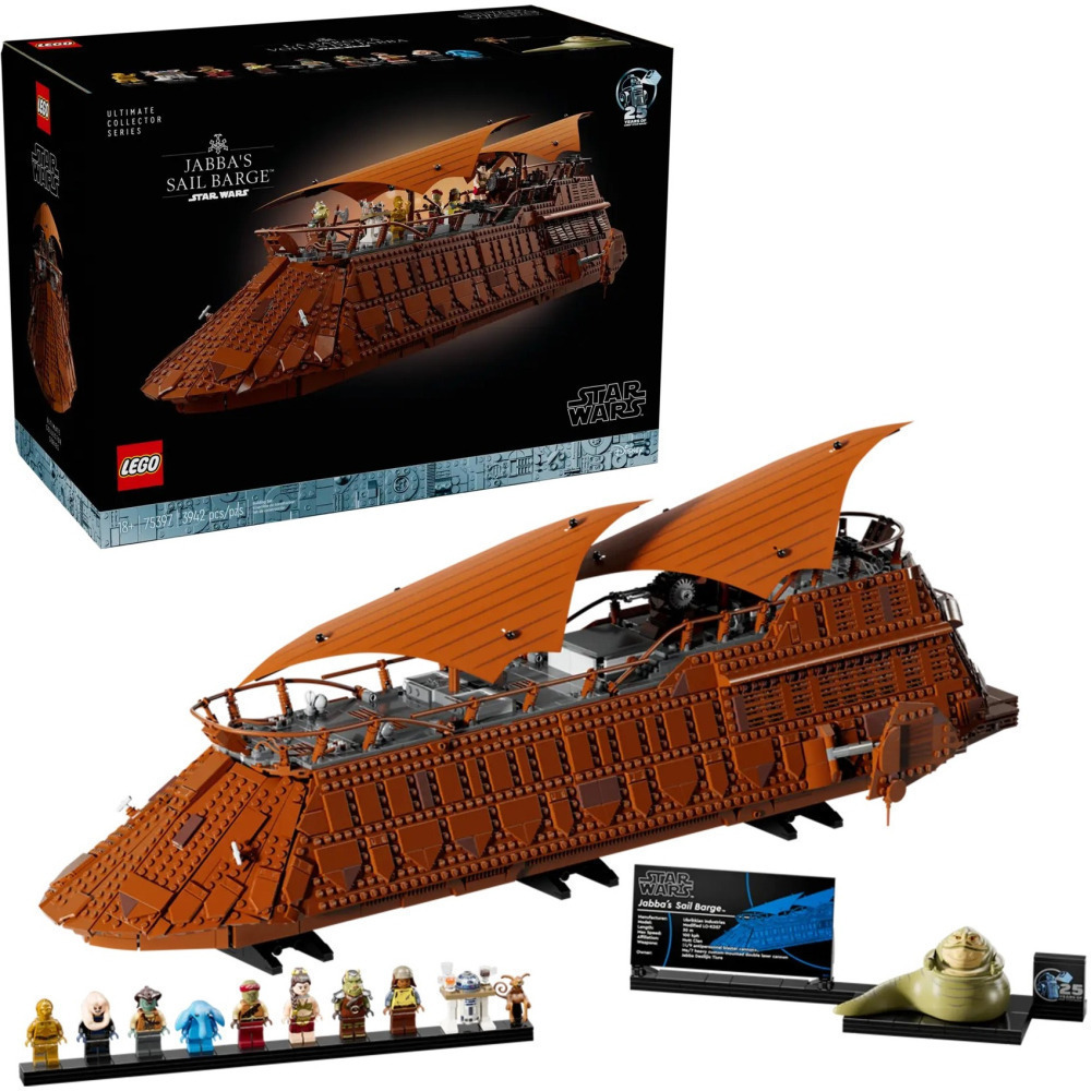 【真心玩】 LEGO 75397 星際大戰 賈霸的帆蓬船 Jabba＇s Sail Barge 現貨 高雄-細節圖4