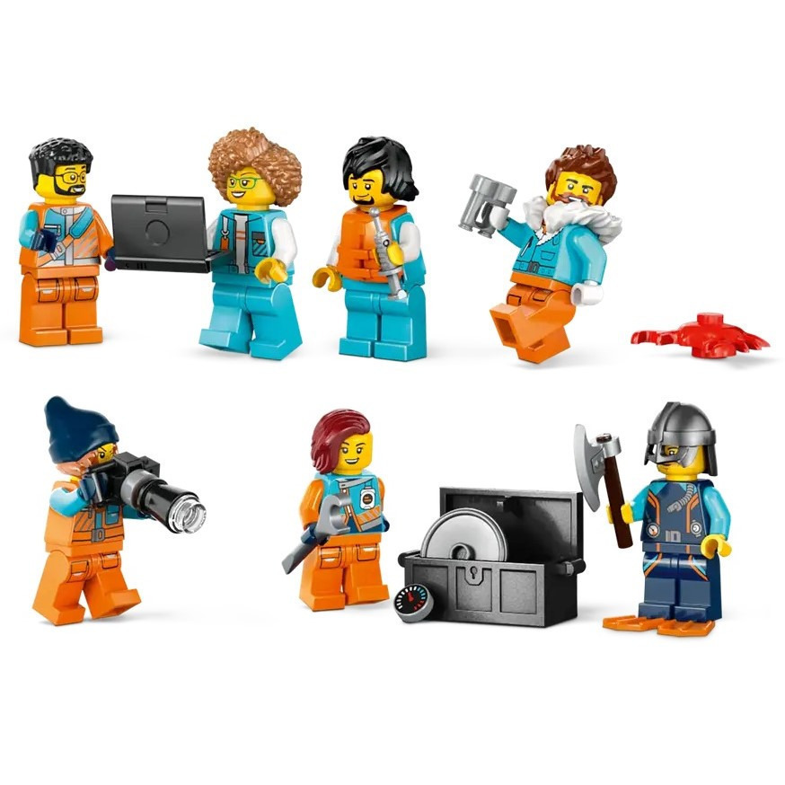 用券3250 7/31【真心玩】 LEGO 60368 城市 北極探險家之艦 Arctic Explorer 現貨高雄-細節圖3