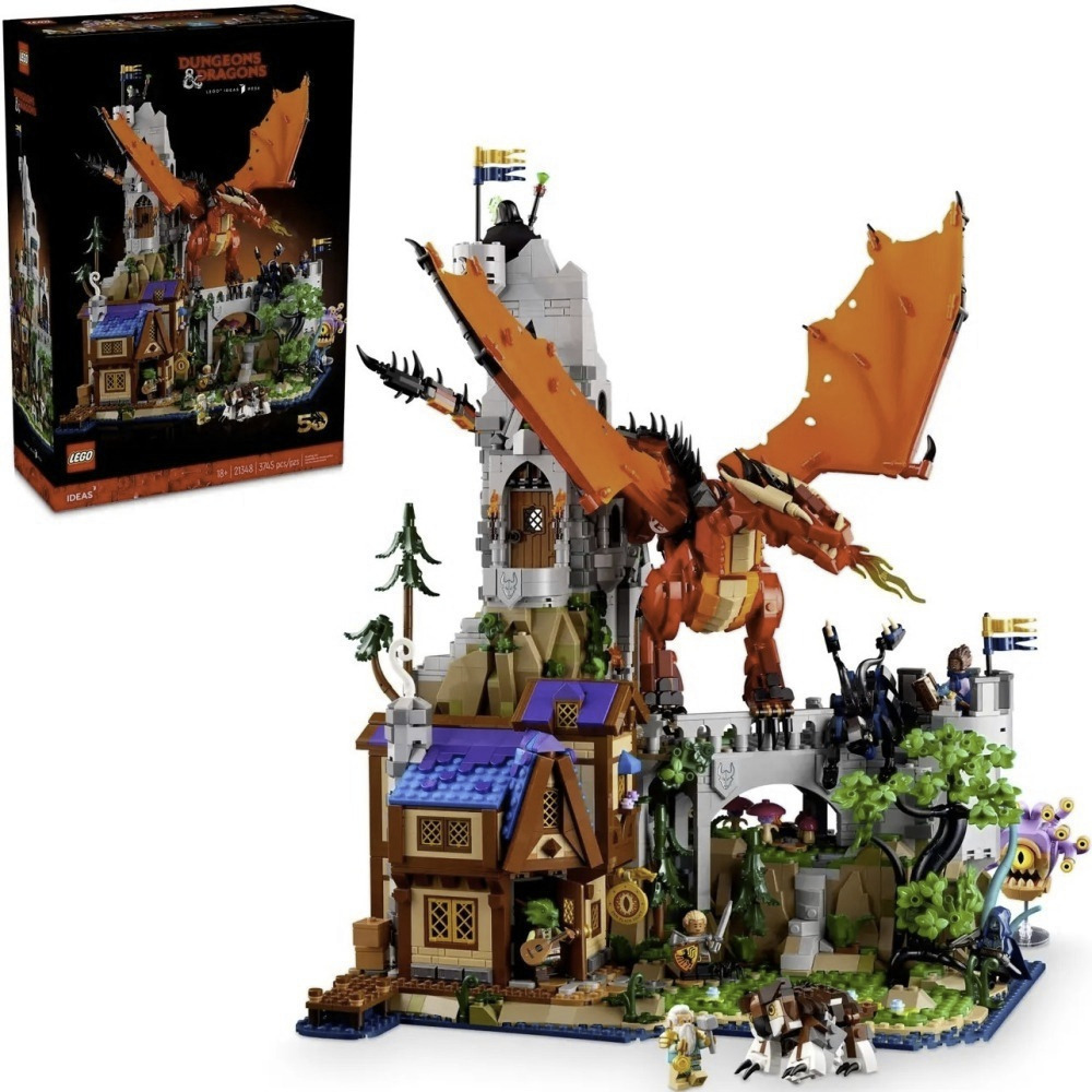 【真心玩】LEGO 21348 Ideas 龍與地下城 現貨 高雄-細節圖2