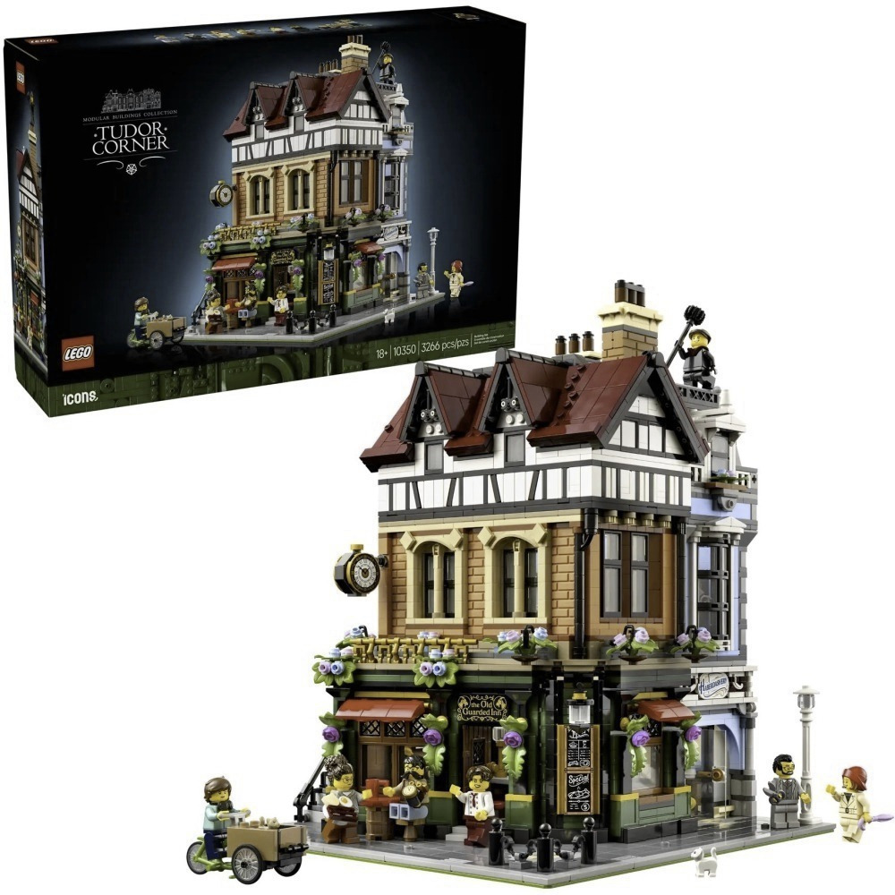 【真心玩】 樂高 LEGO 10350 Icons 都鐸式街角 Tudor Corner 現貨 高雄-細節圖2