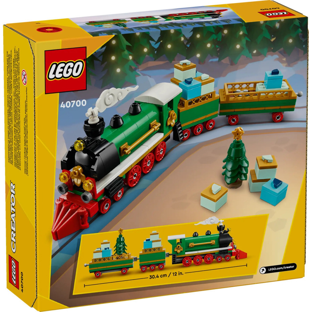 【真心玩】 LEGO 40700 冬季假期列車 Winter Holiday Train 現貨 高雄-細節圖2