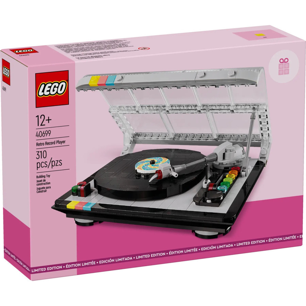 【真心玩】 樂高 LEGO 40699 其他 復古唱片機 Retro Record Player 現貨 高雄-細節圖2