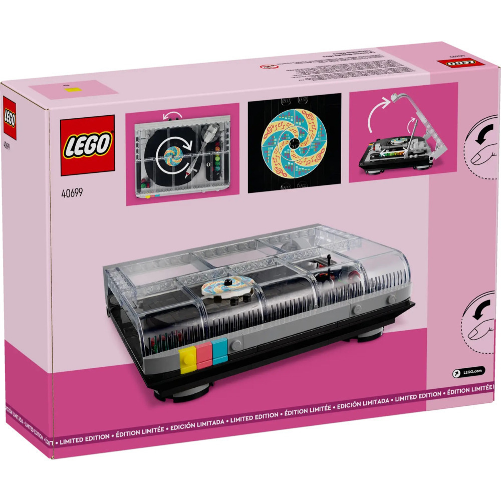 【真心玩】 樂高 LEGO 40699 其他 復古唱片機 Retro Record Player 現貨 高雄-細節圖3