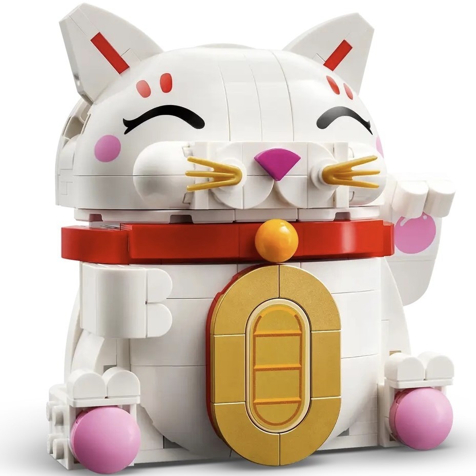 【真心玩】 LEGO 40813 招財貓 Lucky Cat 招き猫 現貨 高雄-細節圖3