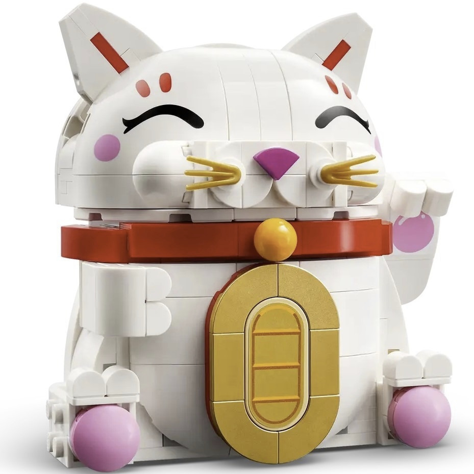 【真心玩】 LEGO 40813 招財貓 Lucky Cat 招き猫 現貨 高雄-細節圖3