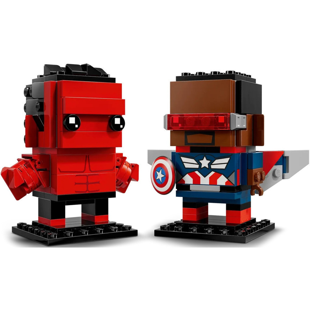 【真心玩】 LEGO 40668 大頭 美國隊長和紅浩克 現貨 高雄-細節圖6