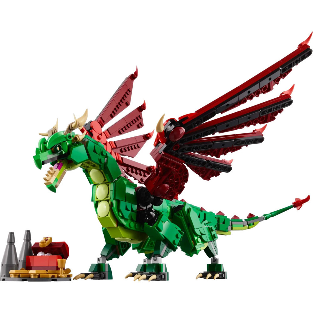 【真心玩】 LEGO 31161 百變3合1 中世紀飛龍 Medieval Dragon 現貨 高雄-細節圖2