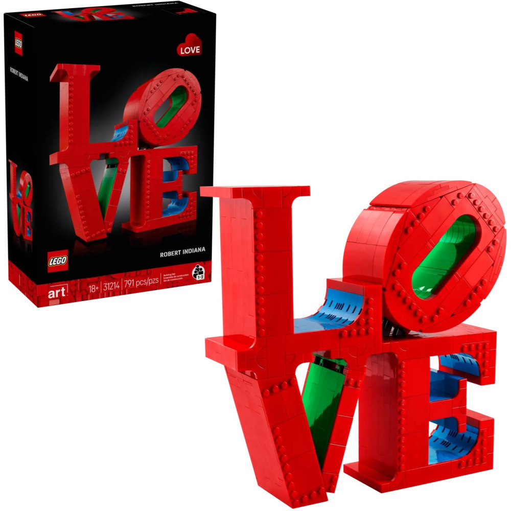 【真心玩】 LEGO 31214 藝術 LOVE LOVE LOVE 現貨 高雄-細節圖2