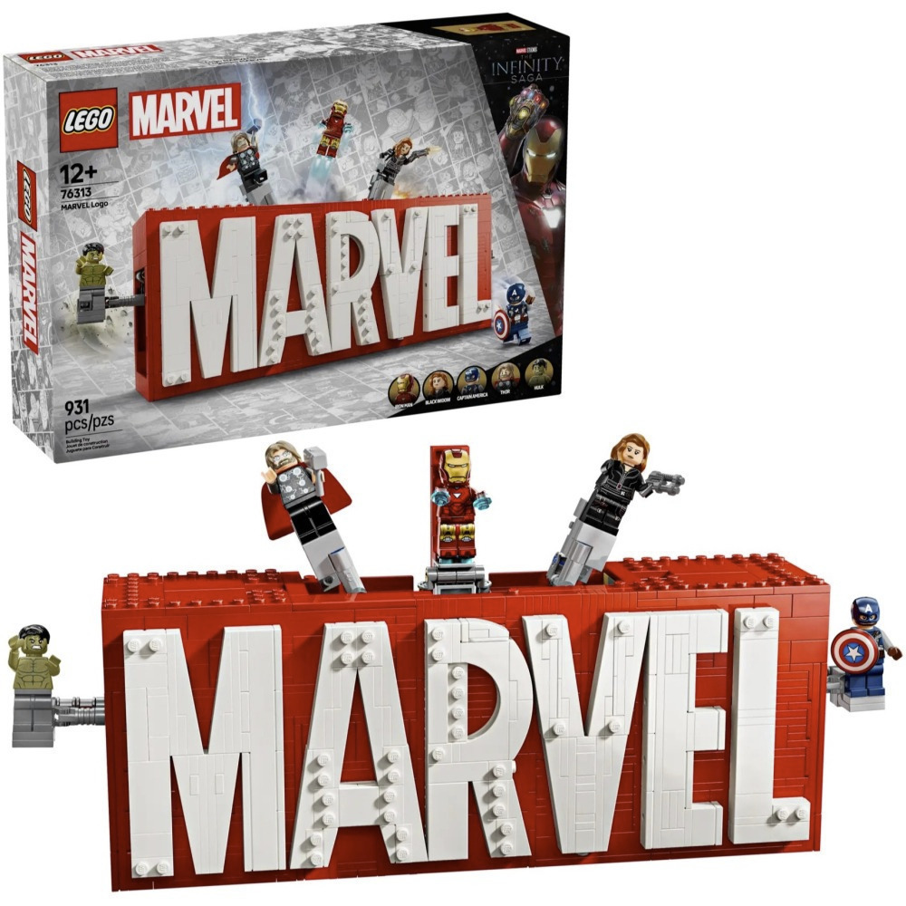 【真心玩】 樂高 LEGO 76313 漫威 漫威人偶標誌盒 現貨 高雄-細節圖6