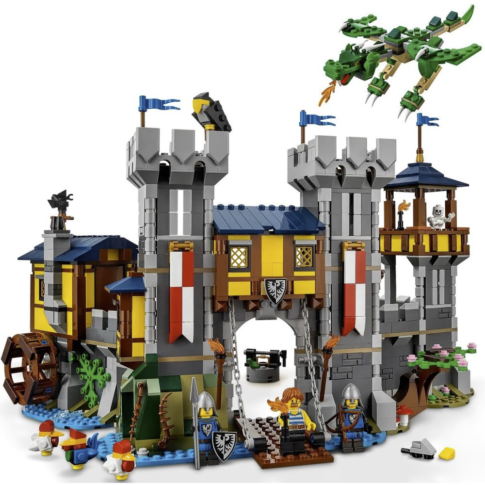 【真心玩】 LEGO 31120  百變3合1 中世紀城堡 Medieval Castle 現貨 高雄-細節圖2