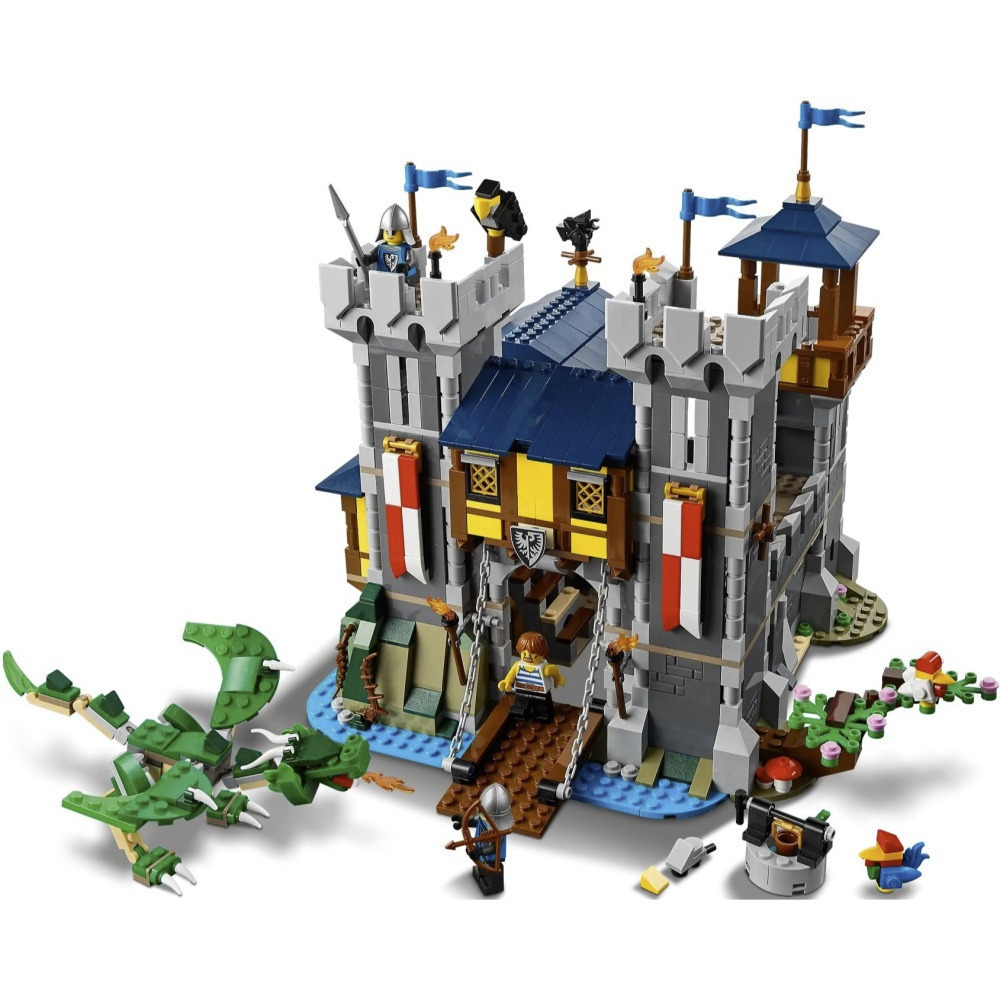 【真心玩】 LEGO 31120  百變3合1 中世紀城堡 Medieval Castle 現貨 高雄-細節圖3