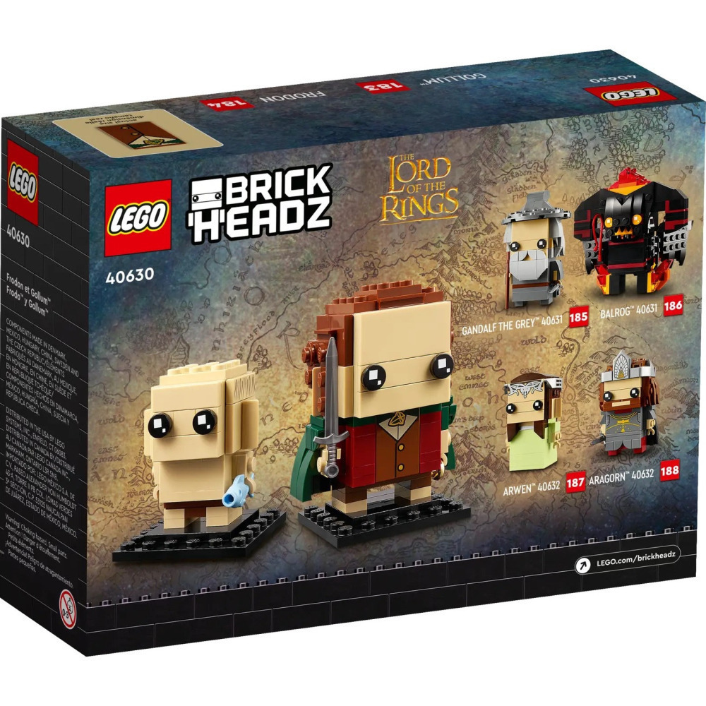 【真心玩】 LEGO 40630 大頭 魔戒 佛羅多與咕嚕 Frodo & Gollum 現貨 高雄-細節圖2