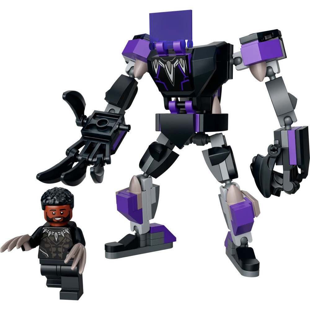 【真心玩】 樂高 LEGO 76204  黑豹機甲 Black Panther Mech Armor 現貨 高雄-細節圖2