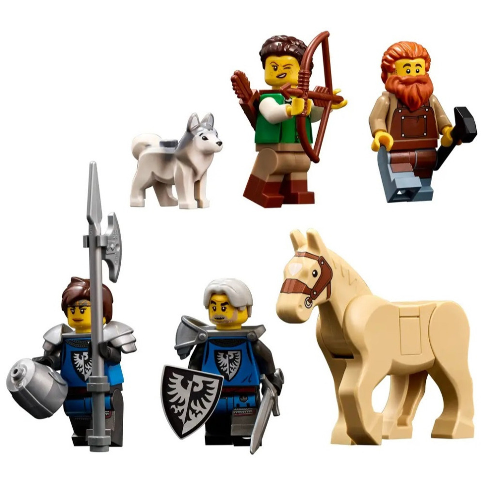 【真心玩】 樂高 LEGO 21325 Ideas 中世紀鐵匠 Medieval Blacksmith 現貨 高雄-細節圖2