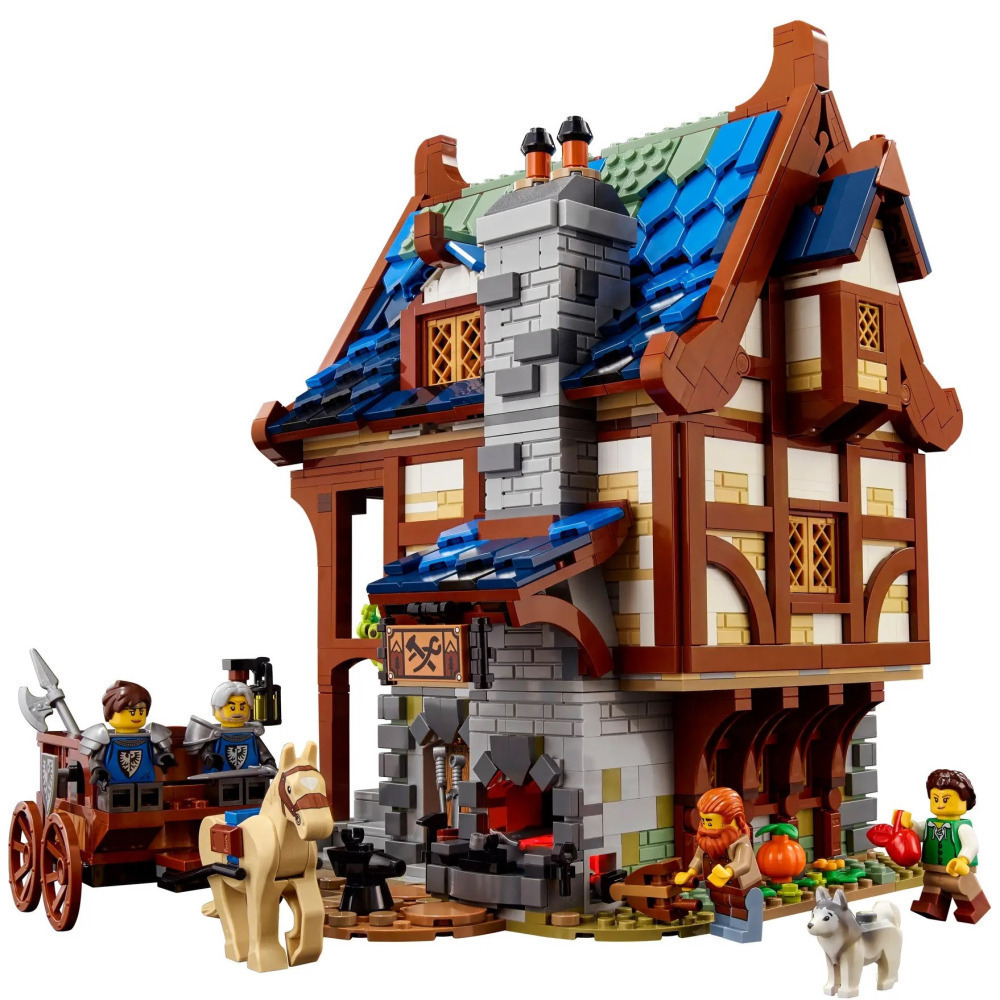 【真心玩】 樂高 LEGO 21325 Ideas 中世紀鐵匠 Medieval Blacksmith 現貨 高雄-細節圖3