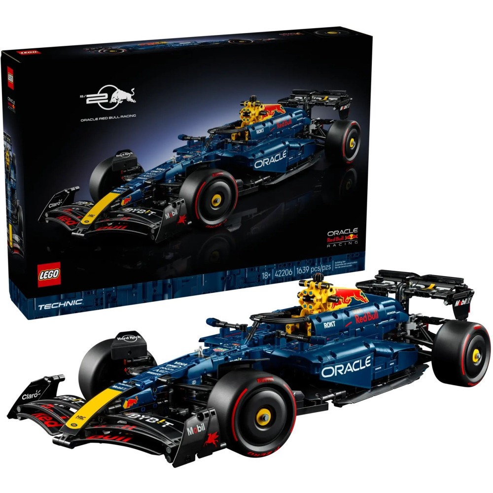 【真心玩】 LEGO 42206 科技 甲骨文 紅牛 F1 賽車 RB20 現貨 高雄-細節圖2