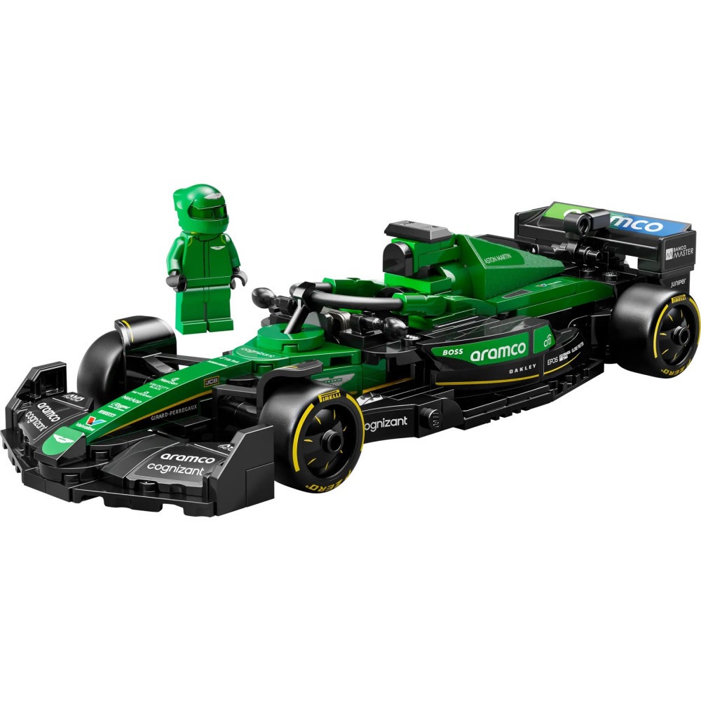 【真心玩】 LEGO 77245 極速賽車 奧斯頓 馬丁 Aramco AMR24 F1 賽車 現貨 高雄-細節圖2