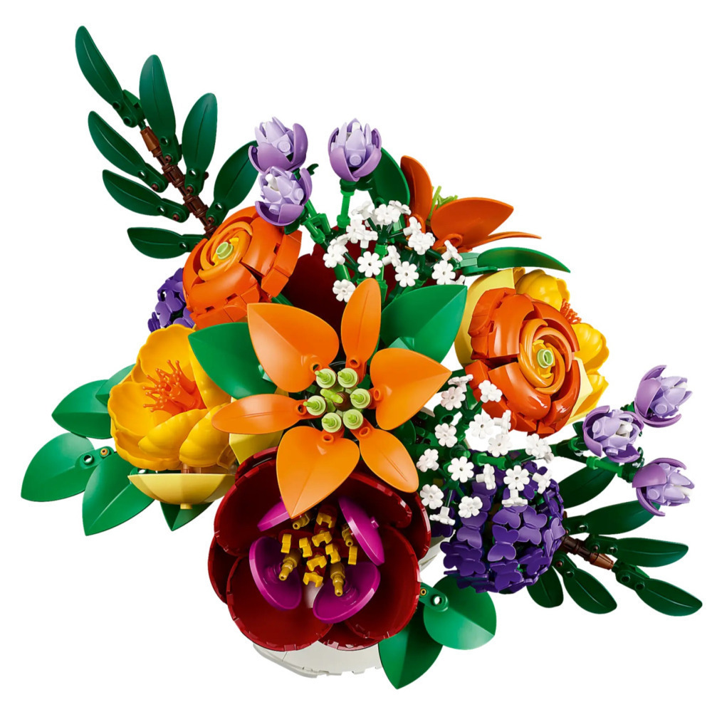 【真心玩】 LEGO 10345 植物 插花擺飾 Flower Arrangement 現貨 高雄-細節圖4