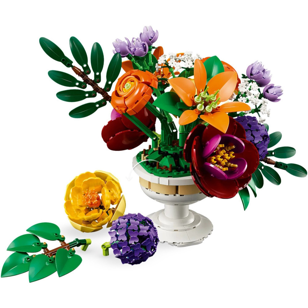 【真心玩】 LEGO 10345 植物 插花擺飾 Flower Arrangement 現貨 高雄-細節圖6