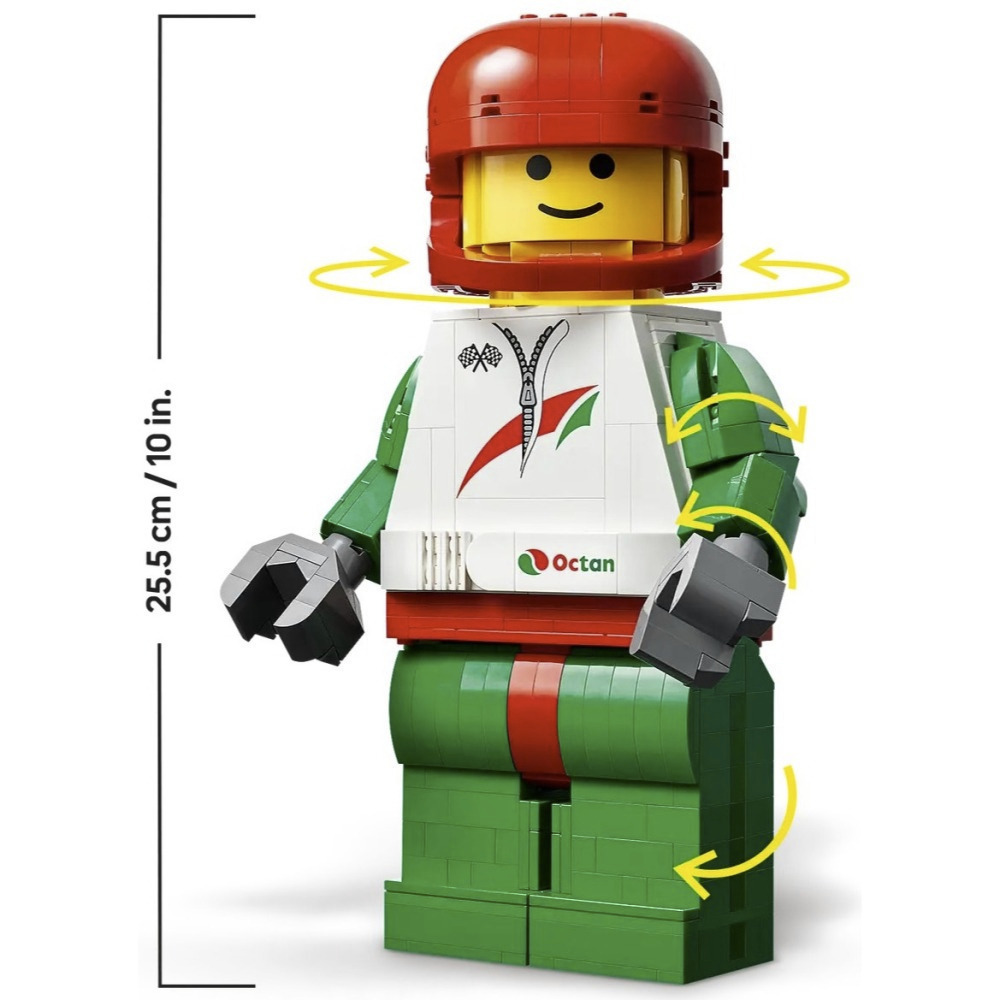 【真心玩】 樂高 LEGO 40819 放大版賽車手人偶 現貨 高雄-細節圖3