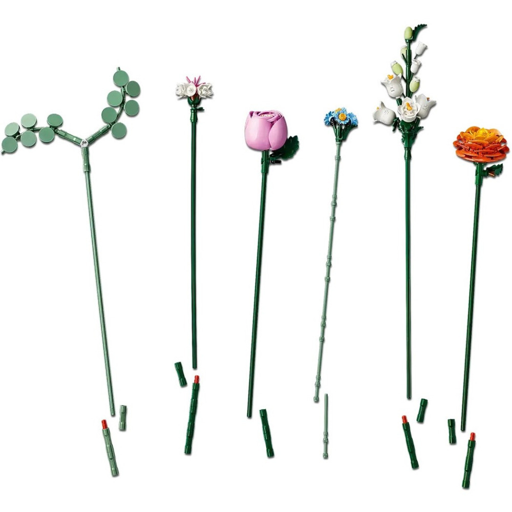 【真心玩】 LEGO 10342  Botanical 優雅粉紅花束 現貨 高雄-細節圖6