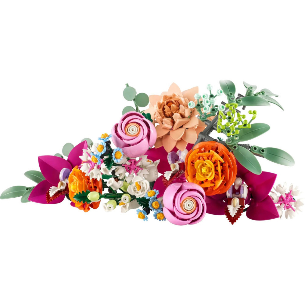 【真心玩】 樂高 LEGO 10342  植物 優雅粉紅花束 現貨 高雄-細節圖3