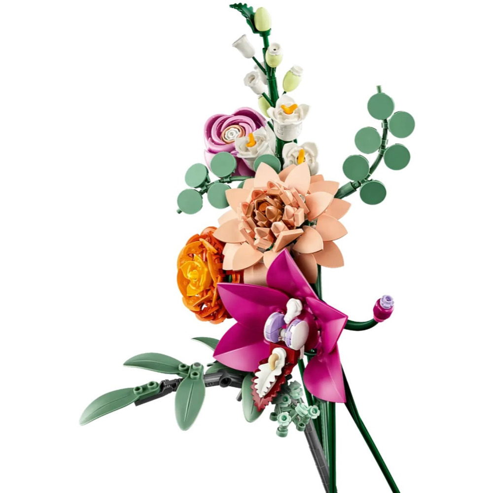 【真心玩】 樂高 LEGO 10342  植物 優雅粉紅花束 現貨 高雄-細節圖5