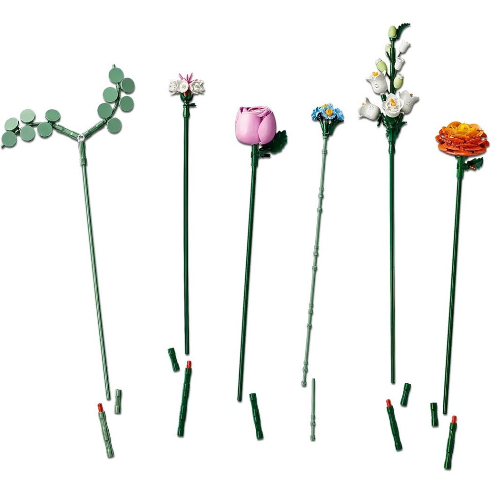 【真心玩】 樂高 LEGO 10342  植物 優雅粉紅花束 現貨 高雄-細節圖6