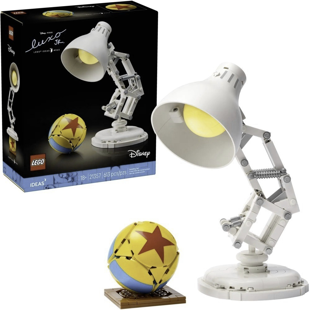 【真心玩】 LEGO 21357 迪士尼 皮克斯 頑皮跳跳燈 Pixar Luxo Jr.  現貨 高雄-細節圖2