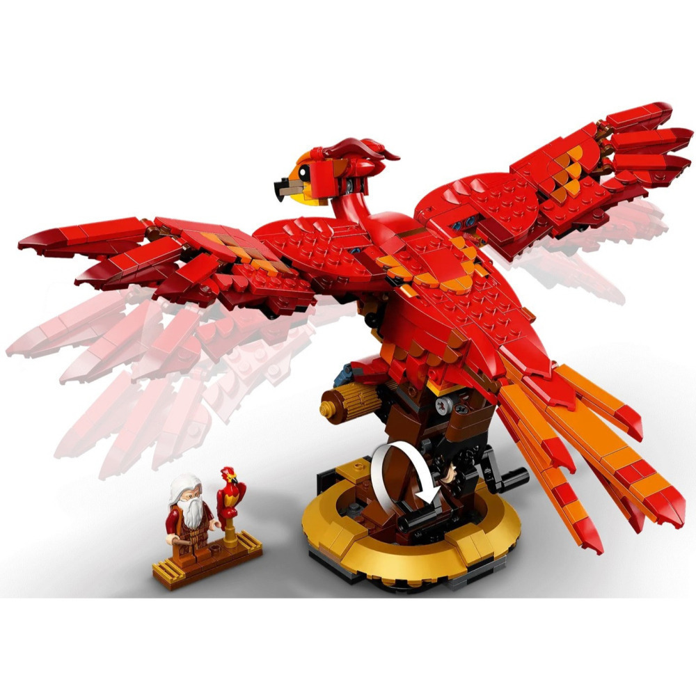 【真心玩】 LEGO 76394 哈利波特 佛客使 鄧不利多的鳳凰 現貨 高雄-細節圖4