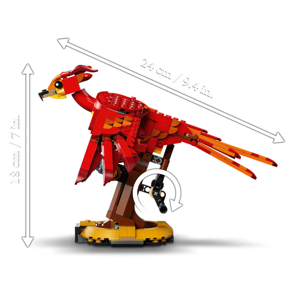 【真心玩】 LEGO 76394 哈利波特 佛客使 鄧不利多的鳳凰 現貨 高雄-細節圖6