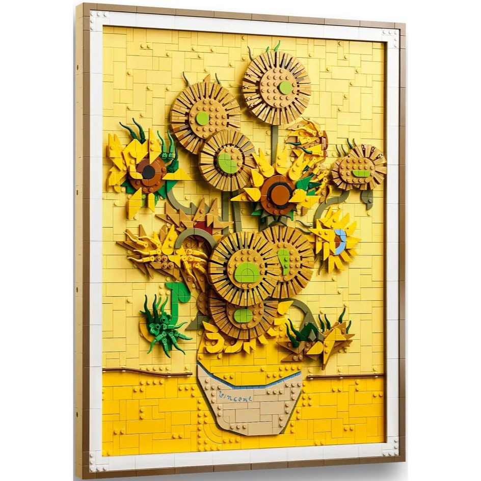 【真心玩】 LEGO 31215 藝術 梵谷 向日葵 高雄-細節圖5