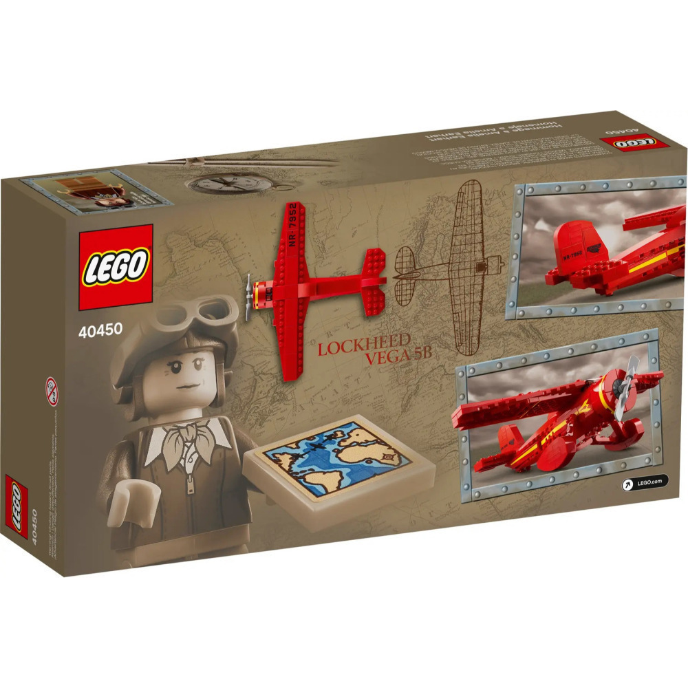 【真心玩】 樂高 LEGO 40450 其他 致敬愛蜜莉亞 艾爾哈特 現貨 高雄-細節圖3