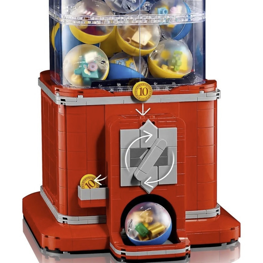 【真心玩】 LEGO 21358  Ideas 人偶扭蛋機 Vending Machine 高雄-細節圖5
