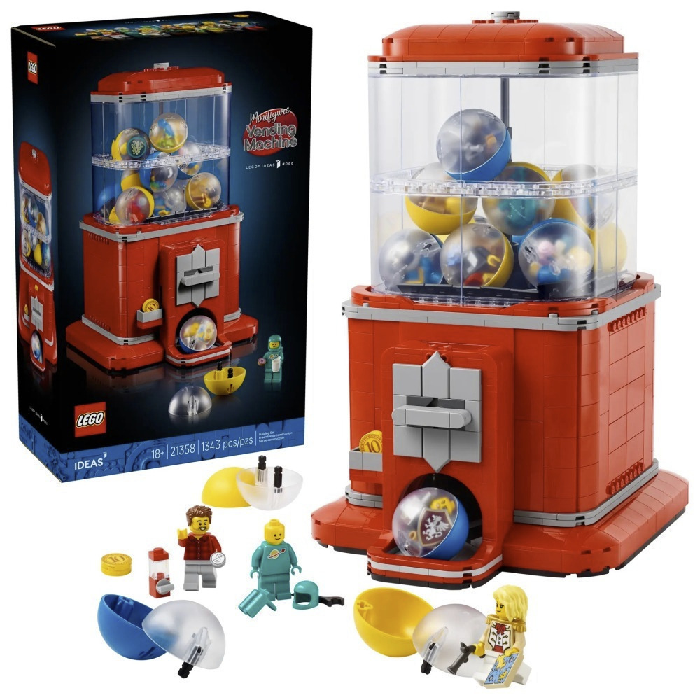用券3790 6/3 【真心玩】 LEGO 21358  Ideas 人偶扭蛋機 現貨 高雄-細節圖2