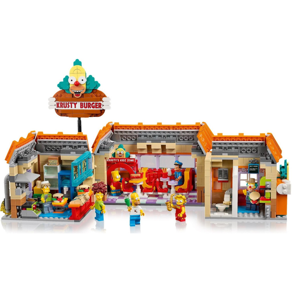 【真心玩】 樂高 LEGO 10352  Icons 辛普森：小丑漢堡店 Krusty Burger 現貨 高雄-細節圖3