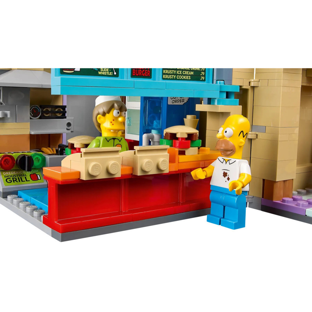 【真心玩】 樂高 LEGO 10352  Icons 辛普森：小丑漢堡店 Krusty Burger 現貨 高雄-細節圖9
