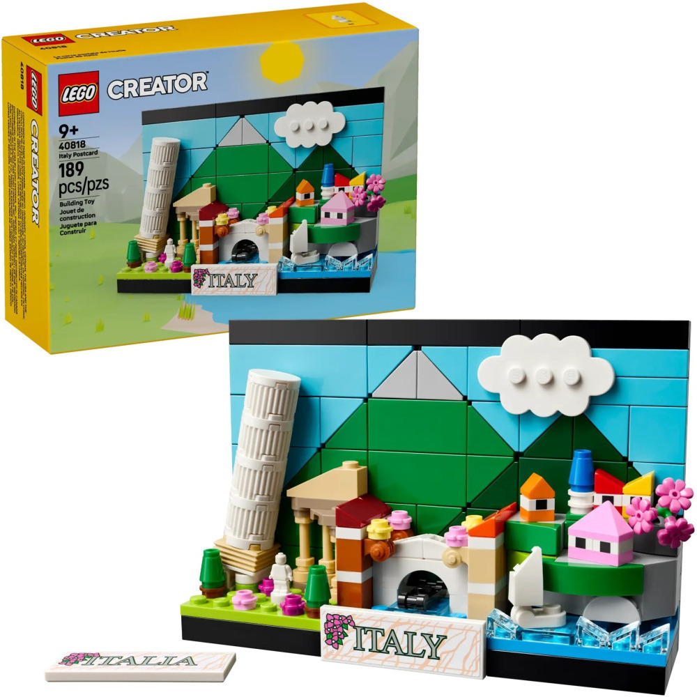 【真心玩】 LEGO 40818 其他 明信片 義大利明信片 Italy Postcard 現貨 高雄-細節圖3