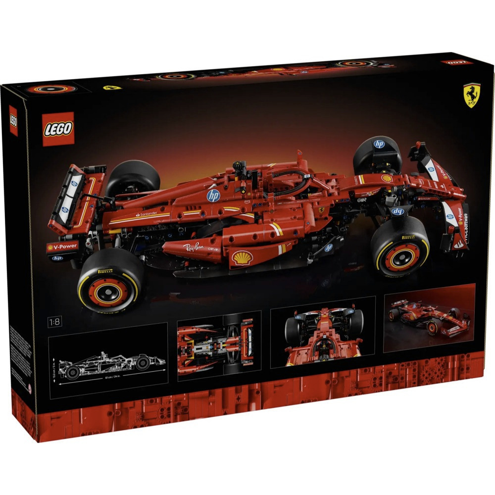 【真心玩】 LEGO 42207 科技 法拉利 SF-24 F1 賽車 Ferrari 現貨 高雄-細節圖9